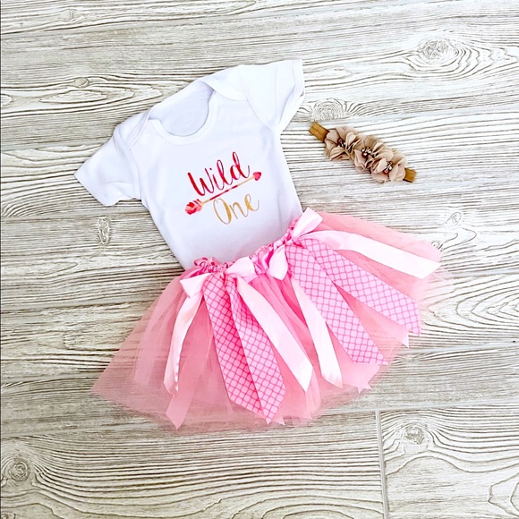 Other - New 1st Birthday Wild One Tutu Set